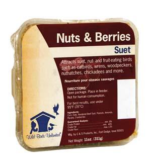 nuts and berries suet